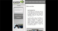 Desktop Screenshot of icafesi.com.mx